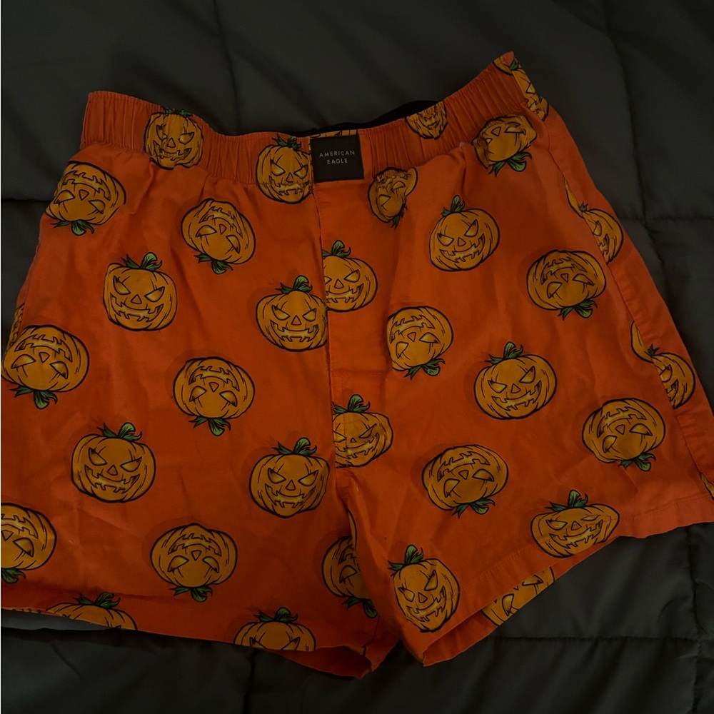 american eagle pumpkin boxers size s ! - Picture 4 of 5